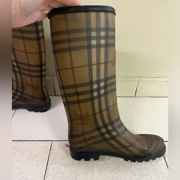 Burberry Nova Check Rainboot size 36 - Picture 6 of 8